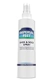 Spray Zapatos y Calcetines para el Tratamiento hongos uñas pies y Pie de atleta | Desodorante Calzado | Desinfectante Spray | 150 ML Imperial Feet