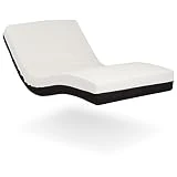 Gerialife Colchón 90x190 Viscoelástico, Altura 20 cm, Funda de algodón Fresca y Transpirable, Apto para Camas articuladas