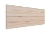 LA WEB DEL COLCHON - Cabecero de Madera Rústico Vintage para Cama de 135 (145 x 44 cms.) Crudo sin Pintar  | Cabeceros Madera | Dormitorio Matrimonio | Cabezal Cama |Estilo nórdico
