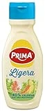 Mayonesa Prima ligera elaborada con huevos 100% origen España. 380 g