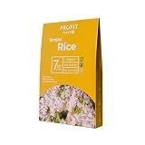 PROFIT - Konjac Rice - Arroz elaborado con Glucomanano Konjac - Bajo contenido en calorías - Ideal para dietas hipocalóricas - Libre de gluten y lactosa - 200 gr
