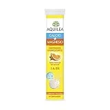 AQUILEA Calcio y Magnesio Comprimidos Efervescentes 14 Tabletas Efervescentes Sabor a Naranja - Vitamina D y Vitamina K12