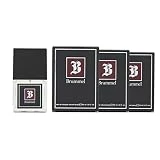 BRUMMEL - Perfume Hombre 3 x 30 ml, Colonia Brummel Perfumada, Eau de Toilette Masculina, Elegante, Fresca y Sofisticada, Colonia Amaderada y de Larga Duración
