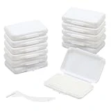 Scettar 12 Cajas/60 tiras Cera de Ortodoncia para Frenos, Sabor original Cera Dental para Cera Ortodoncia Brackets Cera de Dientes, Cera Bucal Cera Dental para Aliviar la Irritación y el Dolor