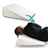 OrtoPrime Cojín Cuña Posicionadora para Cambios Posturales - Cuña antireflujo Adulto - Almohada Cambios Posturales - Cuña Postural para Mayores - Cojín Volteador - Cuña para Cama Adulto, 10652