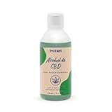 Flor de Mayo - Alcohol de CBD - Aroma Fresco y Herbal con Extracto de Cannabis y Glicerina - Ideal para Masaje Corporal, Pies y Piernas Cansadas - 250ml