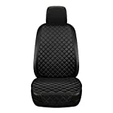 FENLAN Cubierta del Asiento para el Automóvil para Chevrolet Malibu XL 2016-2021, Colchón Trasero Delantero Mat de Cojín, Accesorios para Almohadillas de Tamaño Universal,A Front Row Black