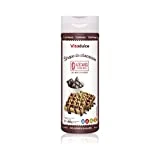 Sirope de chocolate sin azúcares añadidos, Topping de chocolate, Sirope bajo en calorías 400 gr - Vitadulce