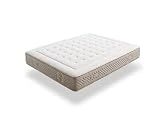 ECCOX - Colchón de Muelles Ensacados Privilege - Altura 31 cm - Núcleo Muelle ensacado Spring Pocket - Acolchado Superior Tapa a Tapa con ViscoGel + Supersoft - Firmeza Media-Alta (150x190 cm)