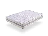 ECCOX - Colchón Viscoelástico Dream Aloe Vera - Altura 19 cm - Núcleo de HR Pro de Alta Densidad - Máximo Confort Efecto Nube - Firmeza Media (80x190 cm)