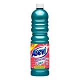 Asevi - Fregasuelos Asevi Cian - Fregasuelos perfumado duradero - Concentrado - PH Neutro - Aroma Flores Blancas - 950 ml