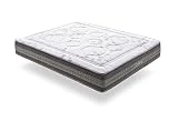 ECCOX - Colchón Muelles Ensacados Grafeno Design & Comfort con ViscoGel - Altura 29 cm - Firmeza Media-Alta - Confort Máximo - Antimicrobiano (150x190 cm)