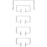 TEMPUR Juego de Soportes para colchones, para Marcos de Sistema Independientes, Metal, Conjunto C, Talla única