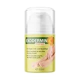 Crema de pies Exodermin Premium – Crema de pies para el cuidado diario de las uñas, los pies y la piel – en un práctico dispensador – 50 ml crema (1x)