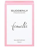 Suddenly Fragrances FEMELLE Eau de parfum en espray para mujer, 75 ml