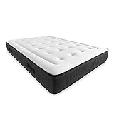 Somnia Descanso - Colchón Viscoelástico Creta | Firmeza y Confort | Altura 24cm | Antiácaros e Hipoalergénico | 90x190