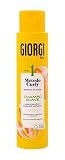 GIORGI Line - Champú Suave, Método Curly, Rizos Espectaculares, 0% Alcohol, 0% Siliconas, 0% Sulfatos, Con Proteínas Vegetales y Aguacate - 350 ml