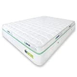 Matnature | Pharmat | Colchón Viscoelástico Fibra Hipoalergérnica | Óptima Adaptabilidad y Firmeza | Altura 25 cm | Tejido Strech Antideslizante y Transpirable | Comodidad Superior (80 x 190 cm)