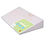 PEKITAS Almohada Cojín Cuña Inclinada para Adulto Antireflujo Piernas Funda Lavable AloeVera Fabricado En España (110 cm Ancho - 15° Inclinación)…