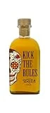 KICK THE RULES MINI - Crema de Mango con Tequila - 15º - Botella de 0,2L - Tequila de Mango