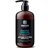 Champú Para la Psoriasis - Tratamiento Natural de Lodo de Turba. Sin Sulfato, Alivio del Picor del Cuero Cabelludo y Eccema. 400ml