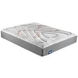 Bultex | Colchón 135x190 Casiopea Espuma HR Avanzada antialérgica Transpirable con Fibra atérmica | Firmeza Media y Confort Total | 1 Cara | Barrera higiénica Total