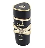 Lattafa Asad Lattafa - Perfume unisex para hombre y mujer, 100 ml