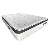 Duérmete Online - Colchón Viscoelástico Nature Biogel | Altura 29cm | Firmeza y Confort Óptimos | Tejido Termorregulador, 160x190