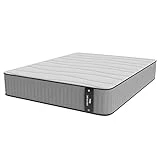 Cecotec Colchón Híbrido Flow 6990 Hybrid 90x190. Multicapa, Núcleo de Muelles Ensacados SpringCore y Viscoelástica ViscoCare, Altura 28 cm, Firmeza Medio Alta, SeparateMuv & BreathSoft
