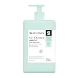 Suavinex, Gel - Champú Syndet para Bebés, sin Jabón. 88% Ingredientes de Origen Natural, Apto para Pieles Sensibles, Gel-Champú para Piel y Cabello, 750 ml