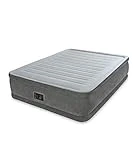 Intex 64414 - Fibertech comfortplush Colchón hinchable, 152 x 203 x 46 cm