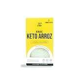 Ketonico Konjac Keto Sin Gluten, Sin Lactosa, Sin Soja, Sin OMG, Certificado Keto 1.2g Carbohidratos por Plato, Arroz,1.0 unidad, 0.29 kilograms
