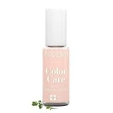 PODERM - ESMALTE DE UÑAS TEA TREE PARA HONGOS DE UÑAS - COLOR ROSA PÁLIDO - TRATAR LAS UÑAS AMARILLAS/DAÑADAS - Previene y trata HONGOS - CUIDADO 2 IN 1 - FÓRMULA ÚNICA - Hecho en Suiza