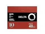 Delta Q - Cápsulas de Café Molido Qalidus - Espresso Intenso con Notas de Caramelo - Intensidad 10 - Molido Natural - 40 Cápsulas