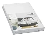 TEMPUR - Sábana Bajera Ajustable de Jersey de algodón Mezclado con Elastano, Muy elástica, Adecuada para colchones de Entre 140/160 cm x 200/220 cm, Lavable a máquina y sin Productos químicos, Color