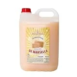 Familycom Detergente Lavadora Liquido Profesional Marsella Colores Jabon Tradicional, 5 Litros (Marsella)