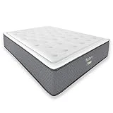 Matnature | Nature High Resilience | Colchón Viscoelástico | HR Superior Sensación Muy Suave | Firmeza Óptima y Alta Adaptabilidad | Altura 25 cm | Antibacterial y Antiácaros (80 x 180 cm)