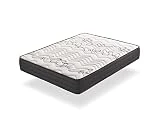 Colchón 150x190 Prestance | Muelles Ensacados y Visco Foam | Alta Gama | Cara Invierno - Verano | Firmeza Alta | Altura 25 Cm | Transpirable, Antideslizante y Antiácaros
