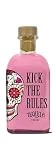 KICK THE RULES MINI - Crema de Fresas con Tequila - 15º - Botella de 0,2L - Tequila de Fresa - Tequila Rosa