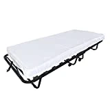 MUEBLIX.COM | Cama Plegable GRITI | Cama Abatible Horizontal para Niños y Adultos | Cama Individual | Color Blanco