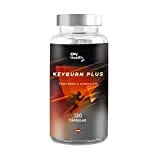 Key Health Life | Quemagrasas Potente | Termogénico para Adelgazar con L-Carnitina, Guaraná, Cafeína, Té Verde y Vitamina B6 | 120 cápsulas | Fat Burner | Pre Entrenamiento | Libre de GMOs