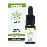 DRASANVI CBD 30% Full Spectrum | para la ansiedad, el insomnio y el estrés| Aceite portador: semillas de cáñamo = mayor efecto séquito | Cultivo Europeo, estricto control de calidad |10 ml