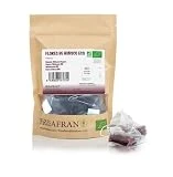 FRISAFRAN - Flor de Hibisco Ecológica | En piramides | Flor de jamaica | Te frio | Reparador cutaneo | Detox- 60Uds