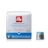 Illycaffè Cápsulas café Iperespresso Tueste DESCAFEINADO, 6 cubos de 18 cápsulas, total 108 cápsulas