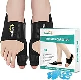 Puikos Corrección de juanetes Férula para juanetes Férula para juanetes Alisador para juanetes Corrector de dedos Separador Corrección de hallux valgus Dedos superpuestos para el sueño diurno/nocturno