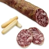 Corsevilla - Salchichon Iberico Bellota - Gourmet - Iberico - Iberico de Bellota - Embutido Ibierco - Sin Gluten - Sin Lactosa - (500 gramos aprox.)