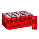 Coca Cola Zero, 24 x 33cl Lata