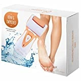 Lima-Electrónica para Callosidades Own Harmony - Poderoso Removedor de Callos de EE.UU.- Herramientas de Pedicura Recargables con 3 Diamond Rodillos - Spa Profesional el Suaves Cuidado de los Pies