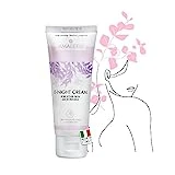 AMADERM E-NIGHT Crema Facial Noche con Prebióticos y Probióticos 75ml | MADE IN ITALY Crema Hidratante y Antioxidante con Manteca de Karité, Inulina y Vitamina E | Paraben & Silicon FREE