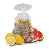 Amaretti Agrumini - Galletas de Almendra Aromatizadas con Cítricos - 200 Gramos (paquete de 2 piezas)